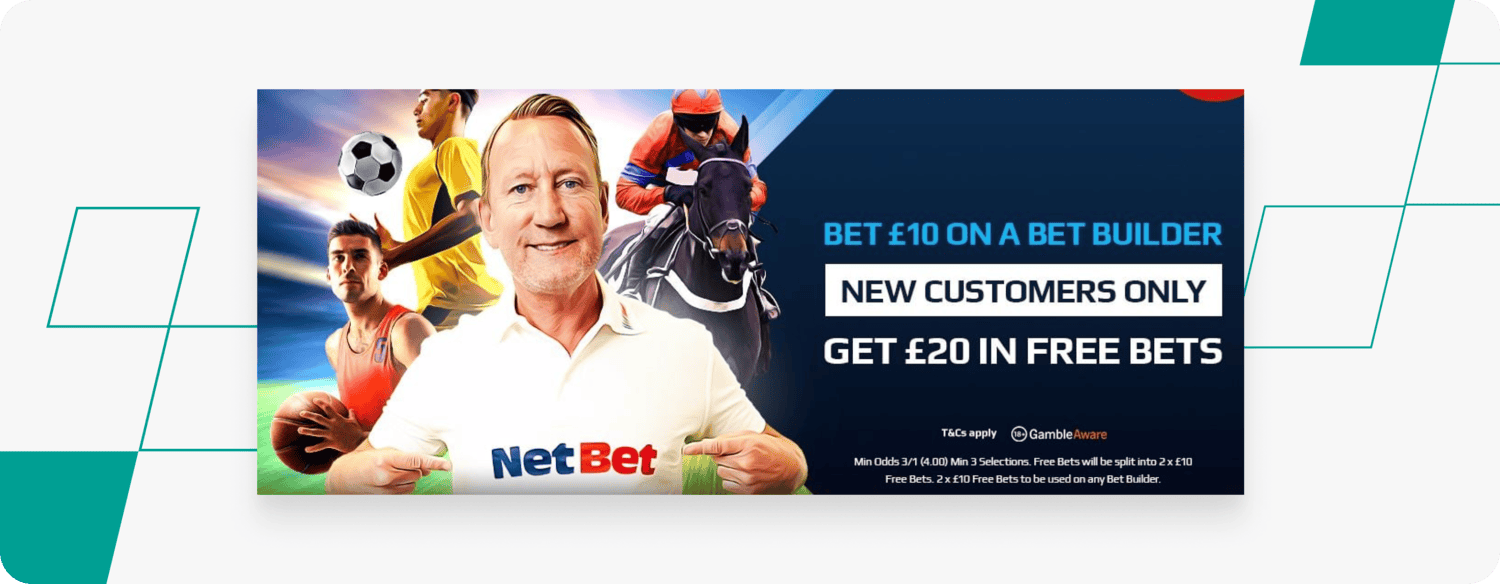 Netbet welcome offer