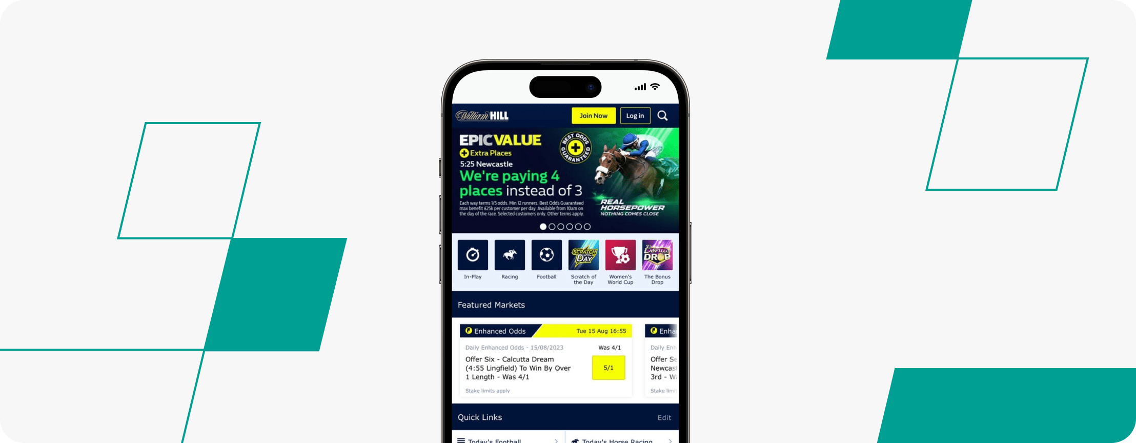 William Hill Mobile Screenshot