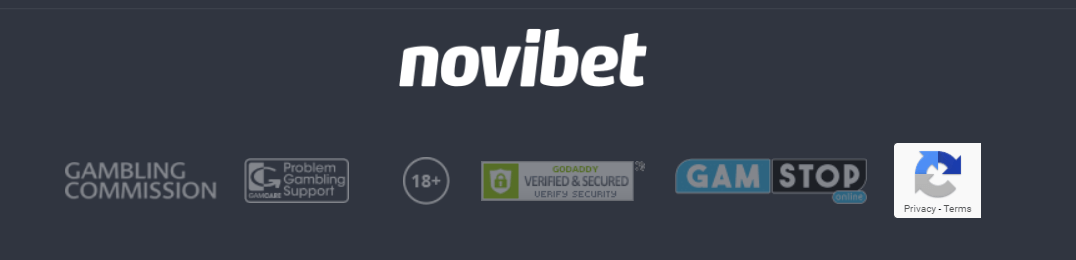 Novibet licensing and security features