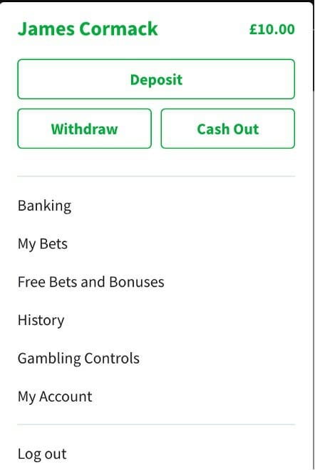 Quinnbet deposit step 5