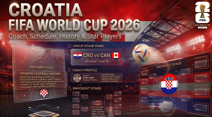 Croatia FIFA World Cup 2026_ Coach, Schedule, History & Star Players